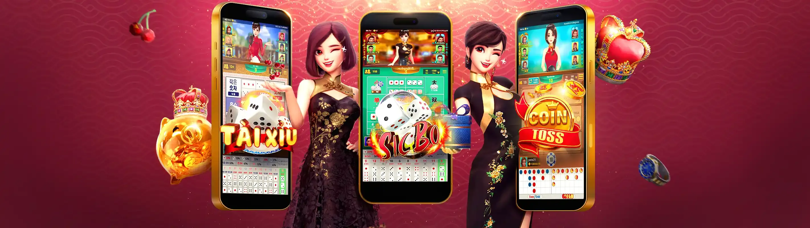 Giao diện ứng dụng game nổ hũ trên điện thoại